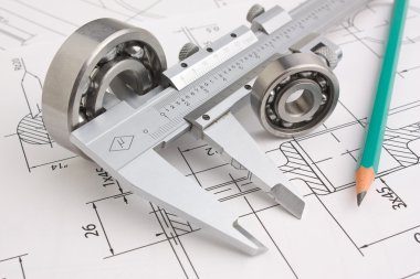 Tools and mechanisms detail clipart