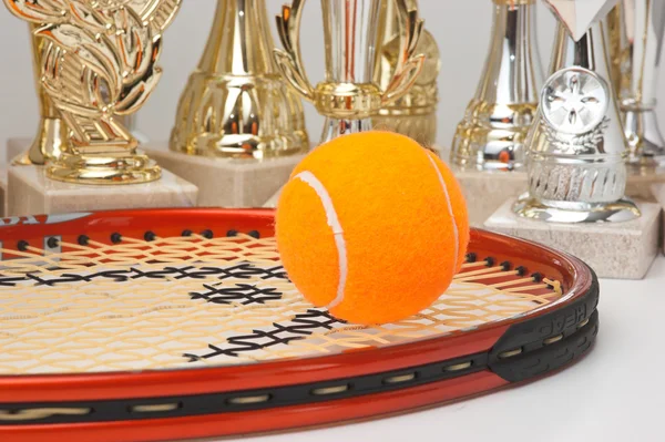 Vinnande tennisturneringar — Stockfoto