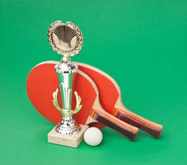 Vítězné tenisové turnaje — Stock fotografie