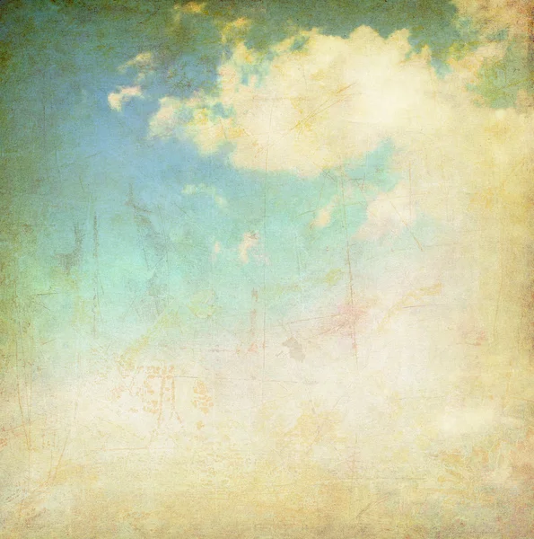 Céu nublado vintage — Fotografia de Stock