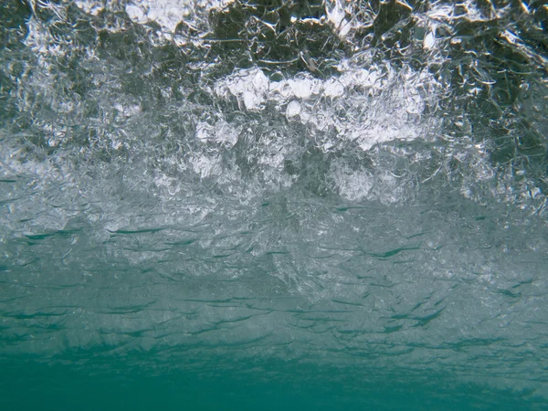 Пірнання в замерзлих водах під льодом — стокове фото
