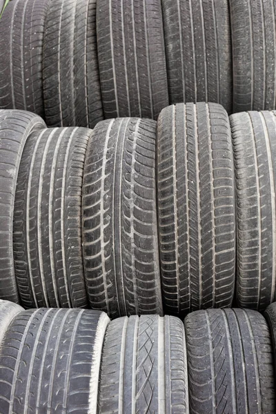 Patrón de textura de fondo neumáticos viejos —  Fotos de Stock