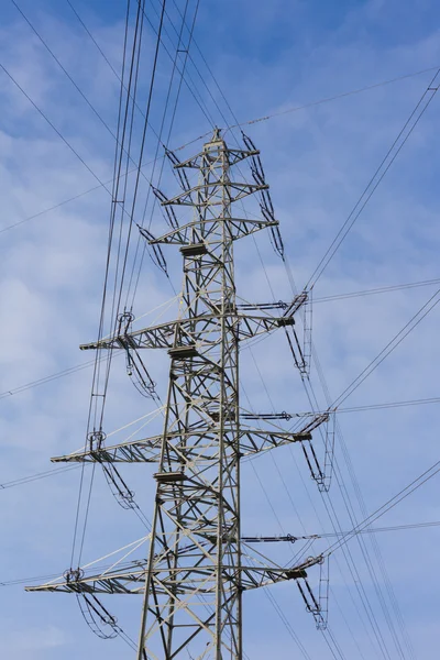 送電線の鉄塔 — ストック写真