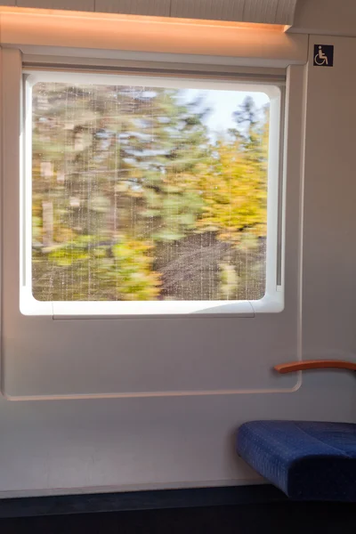 All'interno del treno ad alta velocità — Foto Stock