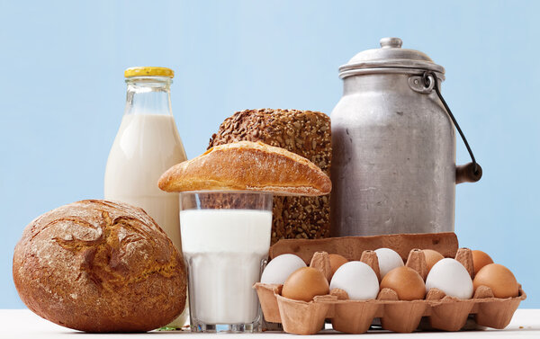 Food Staples window Display