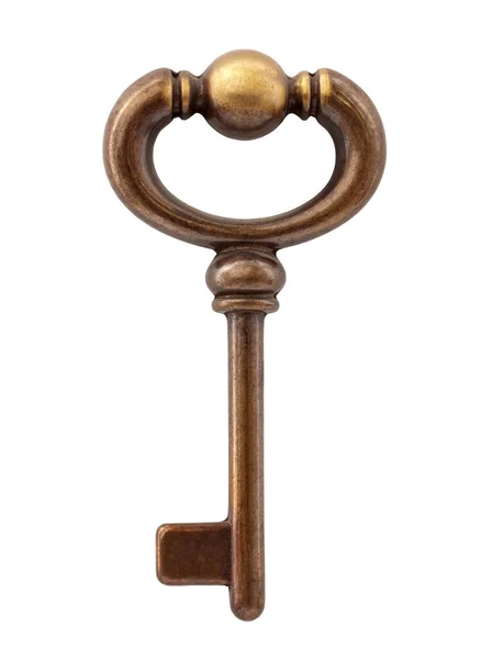 Isolated Skeleton Key — Stock Photo, Image
