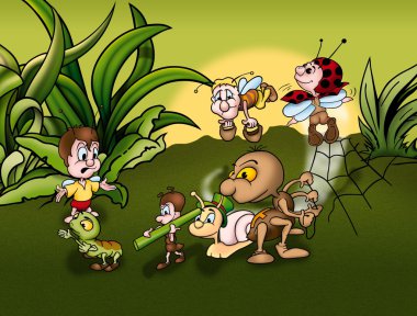 Insect World clipart