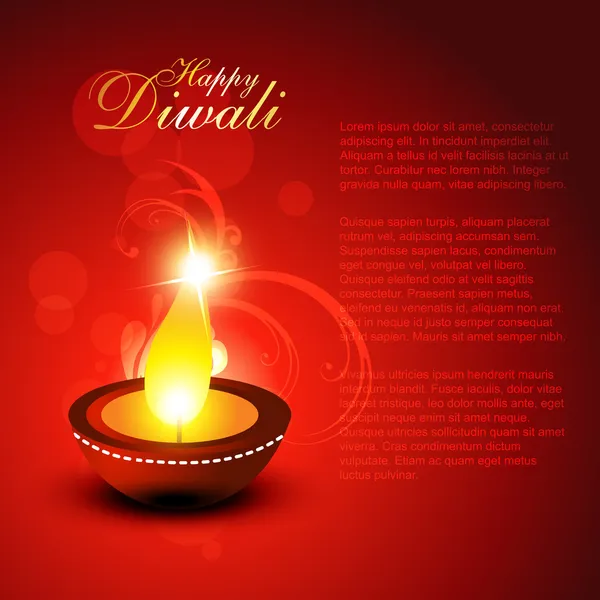Fondo Diwali — Archivo Imágenes Vectoriales