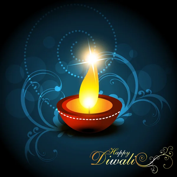 stock vector Diwali background