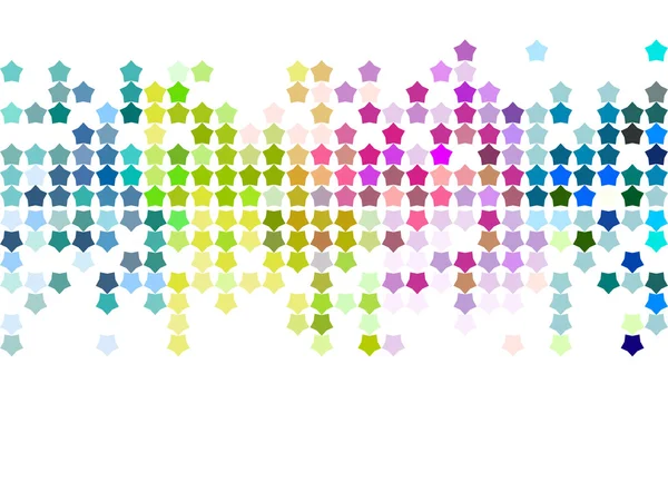 Motif mosaïque vectoriel coloré — Image vectorielle