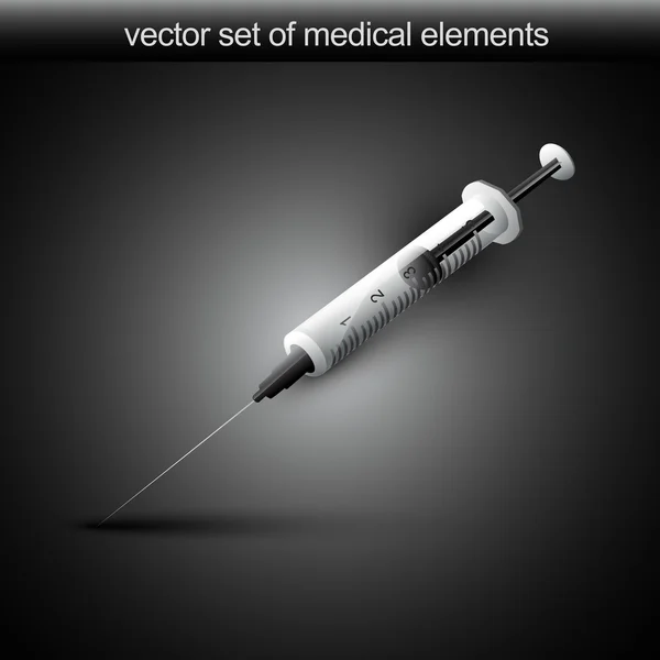 Syringe vector — Stock Vector