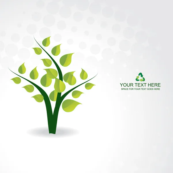 Vector leaf design — Stock Vector