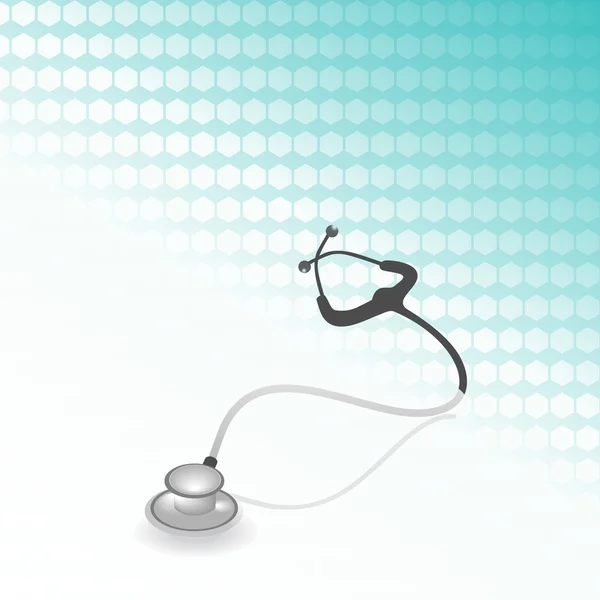 Illustrazione dello stetoscopio — Vettoriale Stock