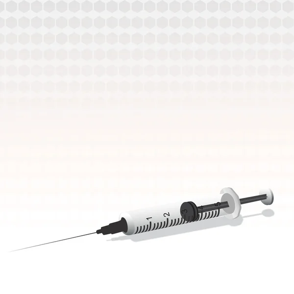 Vector syringe — Stock Vector