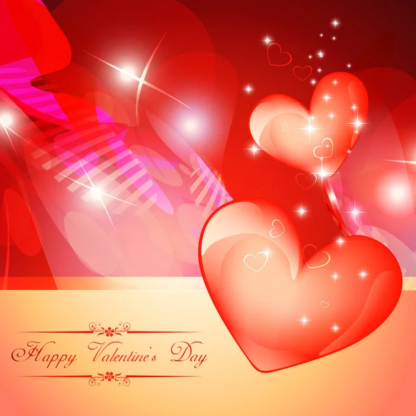 stock vector Valentine Day background