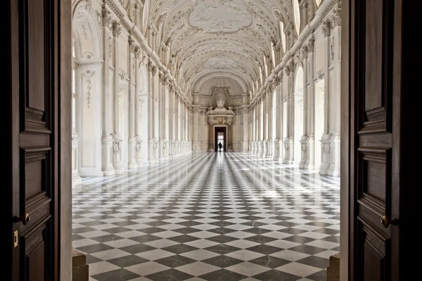Italië - Koninklijk Paleis: Galleria di Diana, Venaria — Stockfoto