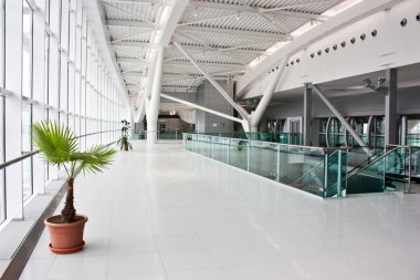 New Bucharest Airport - 2011 clipart