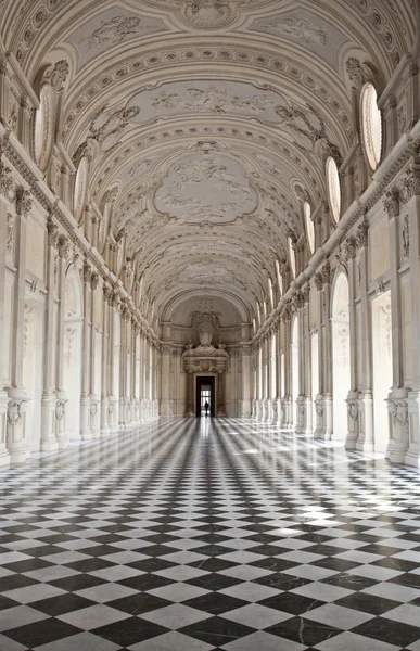 意大利-皇家宫殿: 拱廊堤戴安娜 Venaria — 图库照片