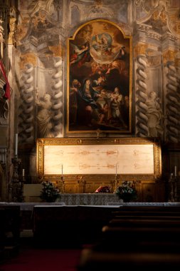 Turin, Italy - Sacred Shroud clipart