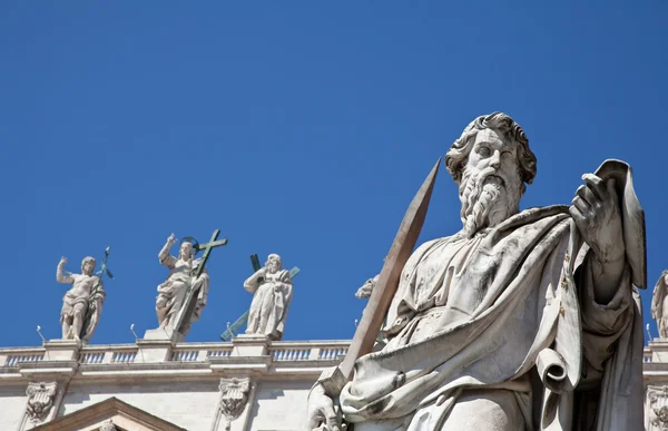 Estátuas do Vaticano — Fotografia de Stock