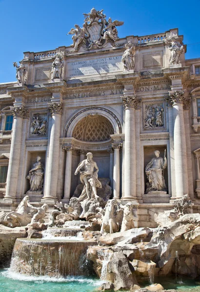 Fontana di trevi - Řím, Itálie — Stock fotografie