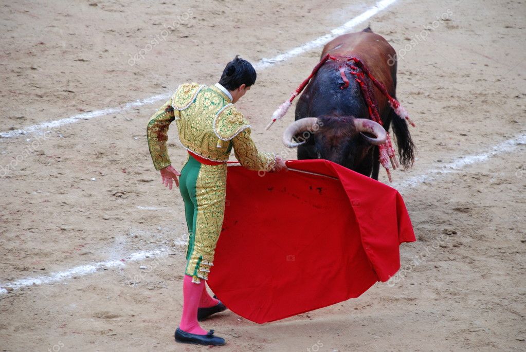 Toreador in the arena — Stock Photo © TundaU #5538819