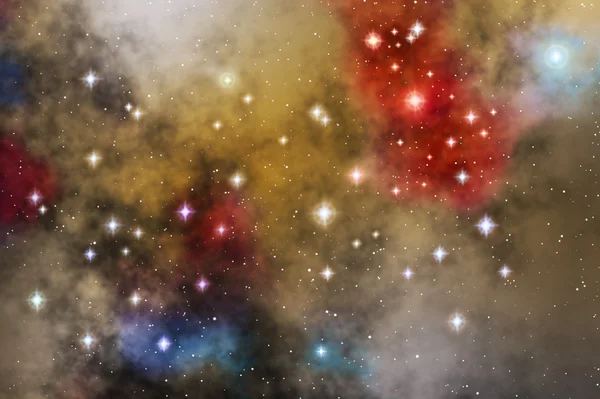 Туманности звёзд — стоковое фото