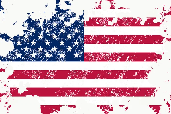 Grunge USA flag — Stock Photo, Image