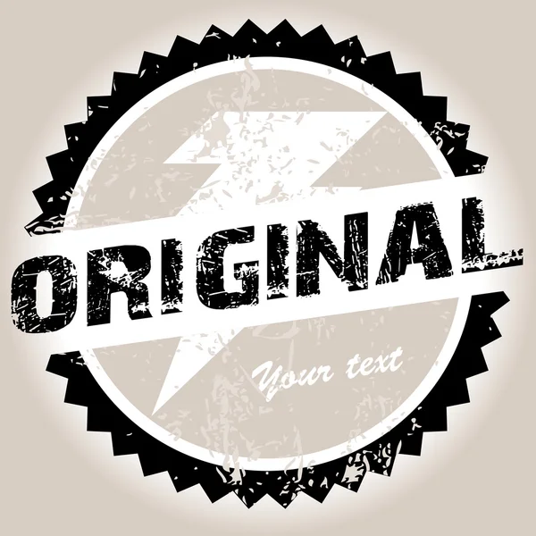 Original Grunge-Briefmarke — Stockfoto