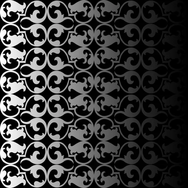 Muster mit weißen und schwarzen Elementen — Stockfoto