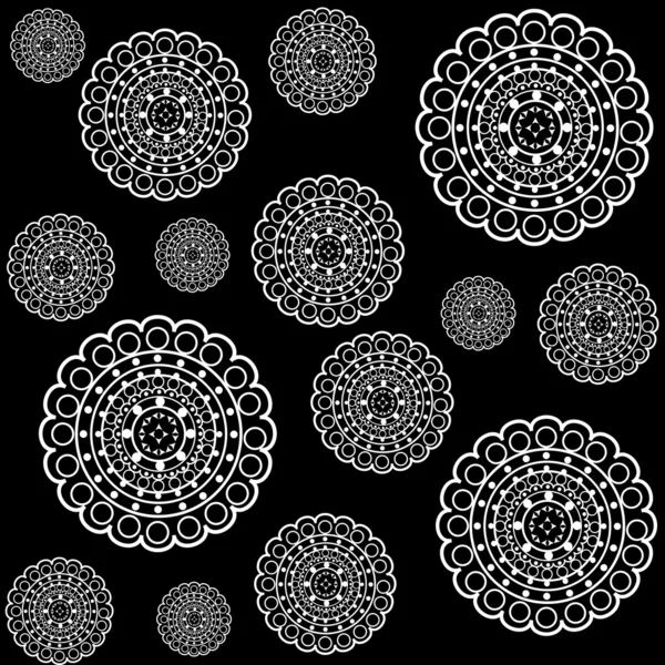 Ομοιογενές φόντο με γκρι ανατολίτικα μοτίβα — Φωτογραφία Αρχείου