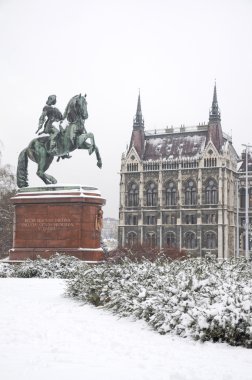 Monument Ferenc Rákóczi in Budapest