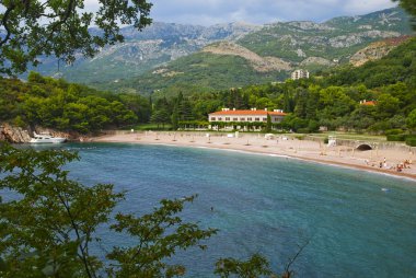 Beach Miloèer in Montenegro