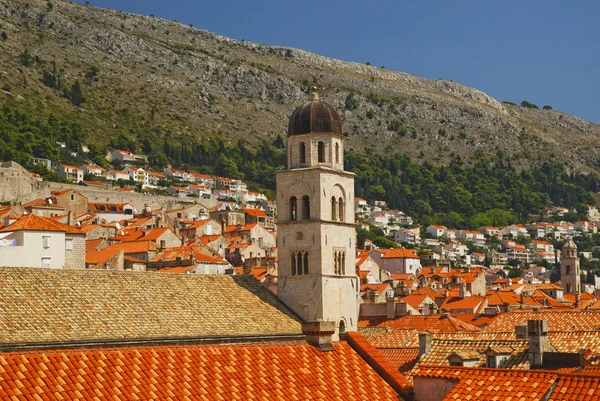 stock image View over the rooftops of Dubrovnik