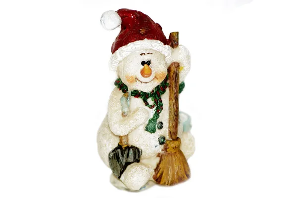 Estatuilla de muñecos de nieve — Foto de Stock