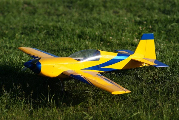 Modelvliegtuig Stockafbeelding