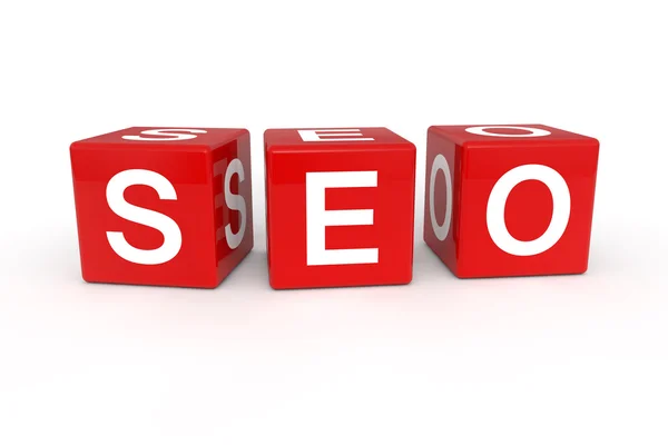 stock image Seo cubes