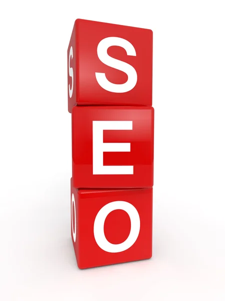 stock image Seo cubes