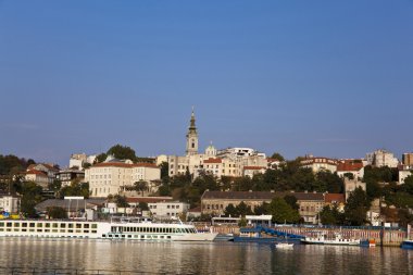 Belgrad, Sırbistan, başkenti nehir sava görüntülemek
