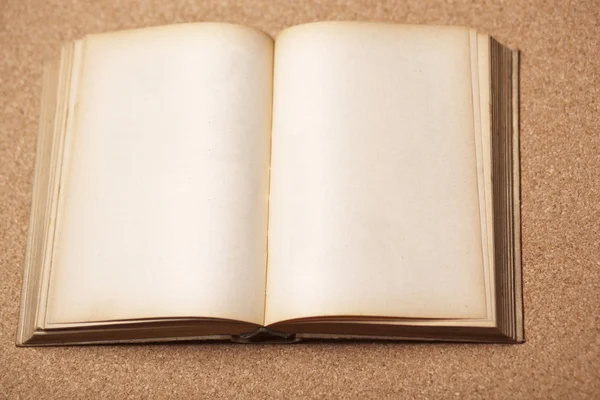 Stara pusta księga — Zdjęcie stockowe