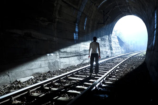 Кінці тунелю — стокове фото