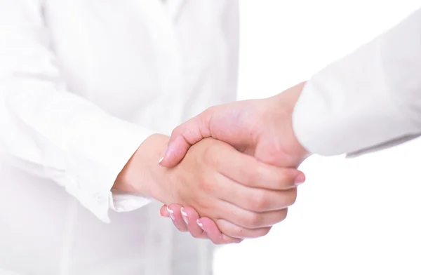 Handshake handskakning — Stockfoto
