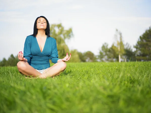 Yoga, Meditation, Spirituality, — Stock Photo, Image
