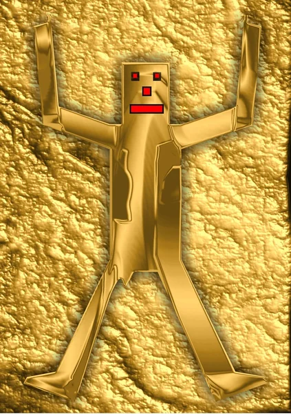 içinde altın çevreleyen goldenpuppet