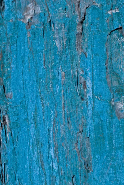 Pierre de schiste peinte bleue — Photo