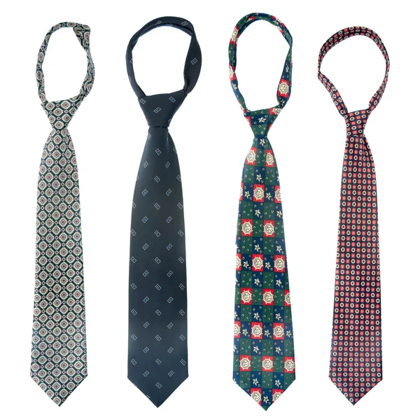 Четыре галстука — стоковое фото