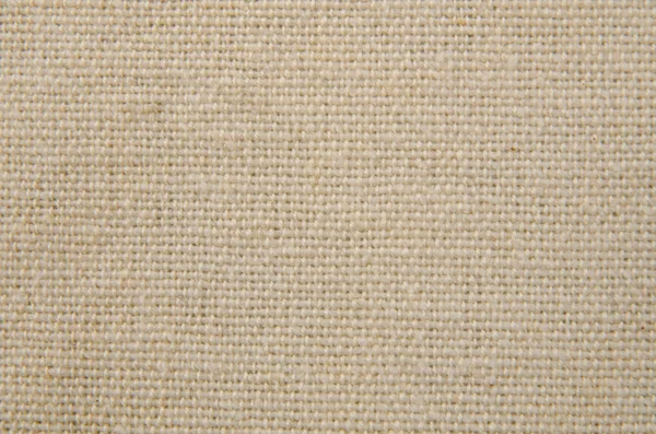 Tessuto tela texture crema — Foto Stock