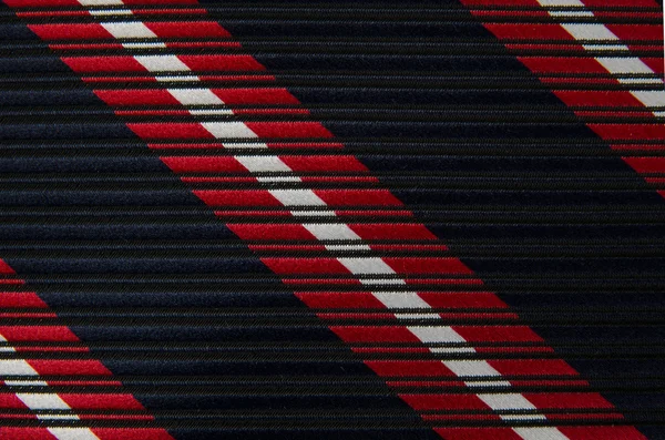 stock image Closeup view of a striped neck tie