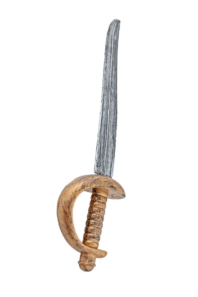Miecz fałszywe pirata z tworzyw sztucznych — Zdjęcie stockowe