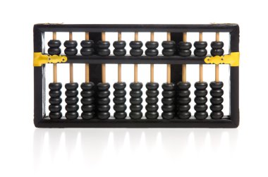 Old wooden abacus clipart